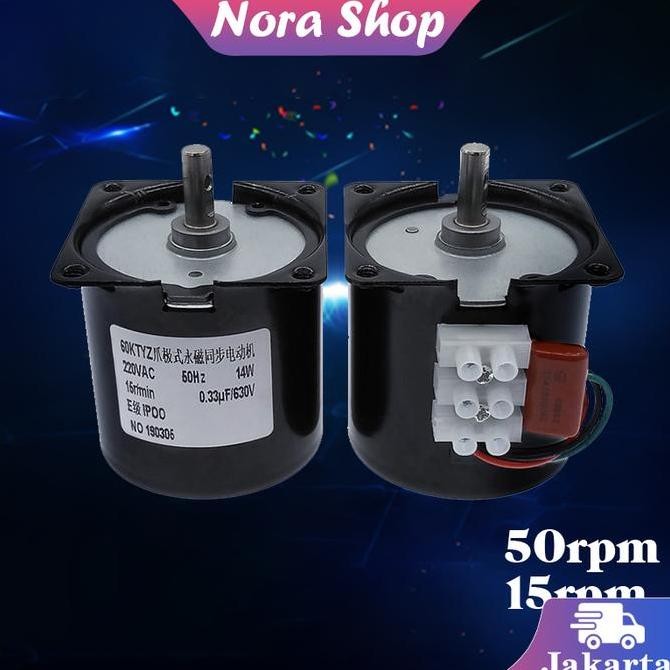 15rpm 50rpm Synchronous Motor / 14w 220v Gear Motor / Motor Gearbox HEMAT