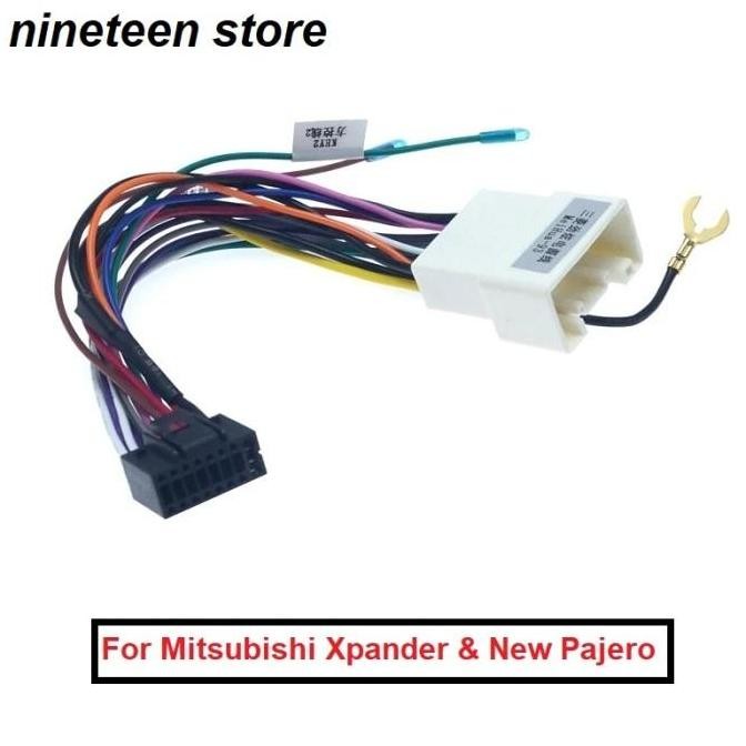 Kabel soket headunit android PNP Mitsubishi Xpander Mirage Outlander READY