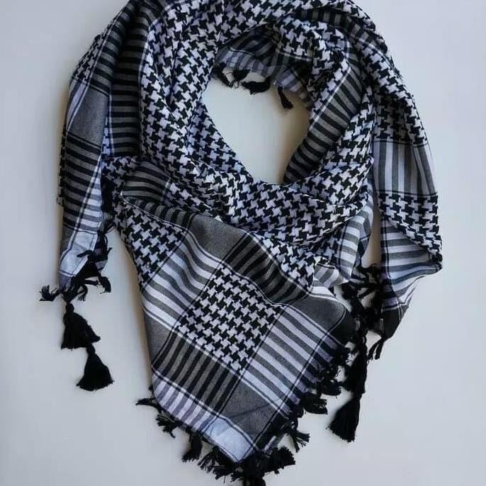 Sorban Arab Model Hitam/Putih/Merah KAR