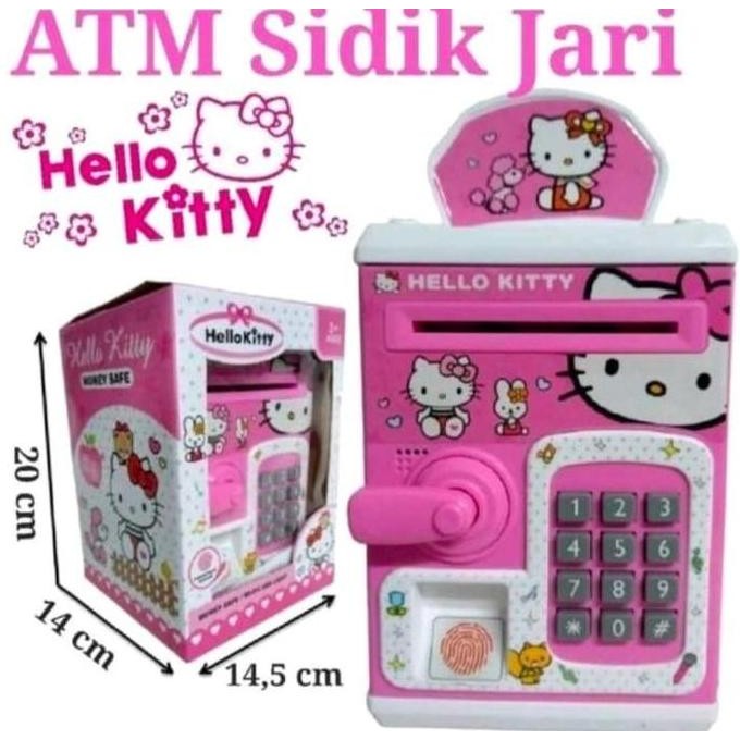 Makassar Celengan Anak / ATM Anak / BRANKAS ATM MINI CELENGAN ANAK PUNK