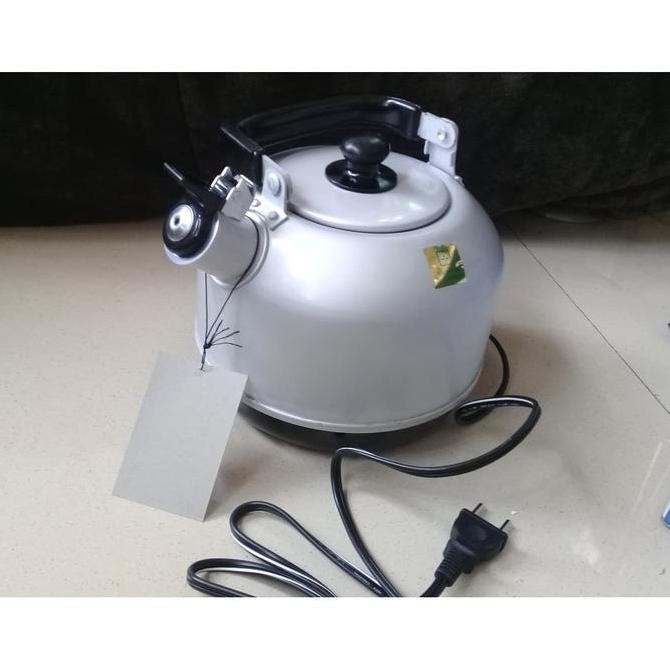 Teko Bunyi Listrik 20 Cm National Electric Whistling Kettle - Maspion
