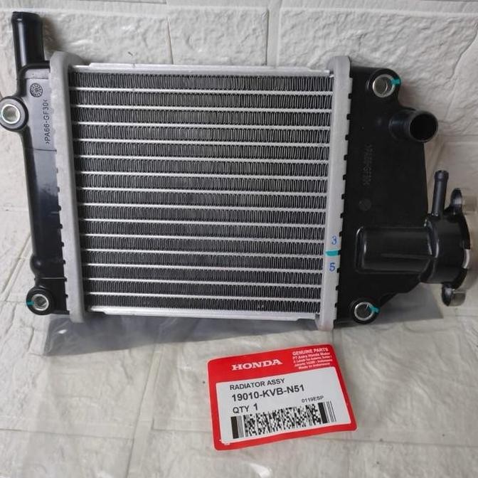 PAKET RADIATOR KVB RADIATOR+THERMOSTAT++AIR RADIATOR+SELANG RADIATOR MOTOR VARIO LAMA-VARIO KARBU-VA