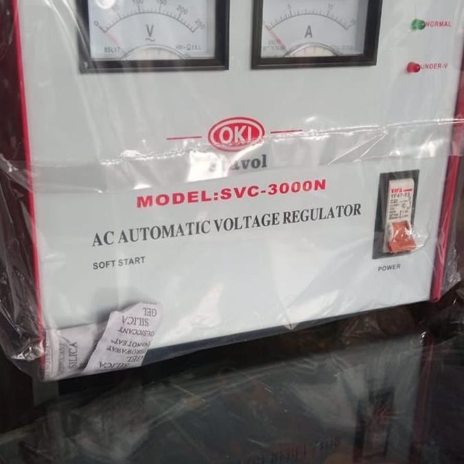 BEBAS ONGKIR - stabilizer stavol listrik OKI 3000 watt