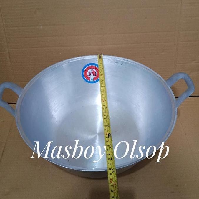 Panci Wajan Citel Katel Alumunium No 16 / Diameter 38 Cm