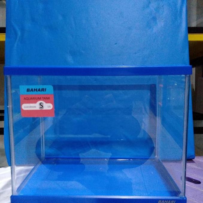 TERMURAH - aquarium bahari size S biru