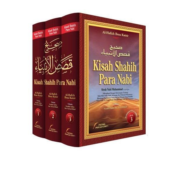 Buku Kisah Shahih Para Nabi Set Lengkap 3 Jilid Pustaka Imam Asy Syafii Ibnu Katsir