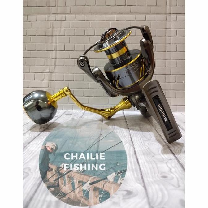 Reel Hinomiya Terracotta Mighty 5000 - Power Handle