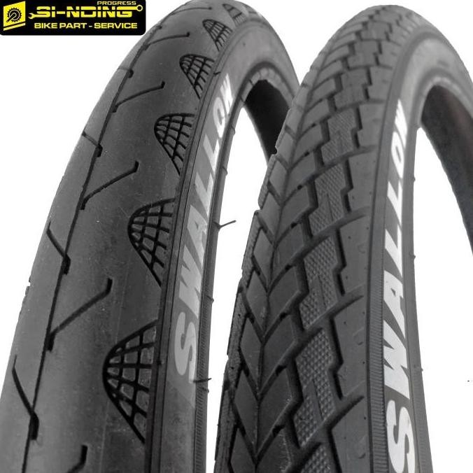 Ban Luar Sepeda Mtb Swallow / Delitire 27.5 27,5 X 1.75 1,75 Hitam