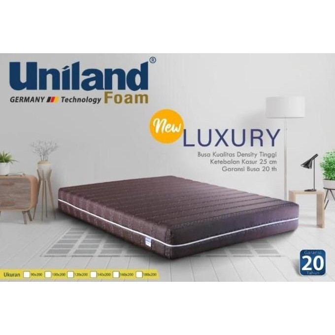 Kasur Busa 120x200 cm Uniland Luxury Tebal 25 cm Garansi 20 Tahun