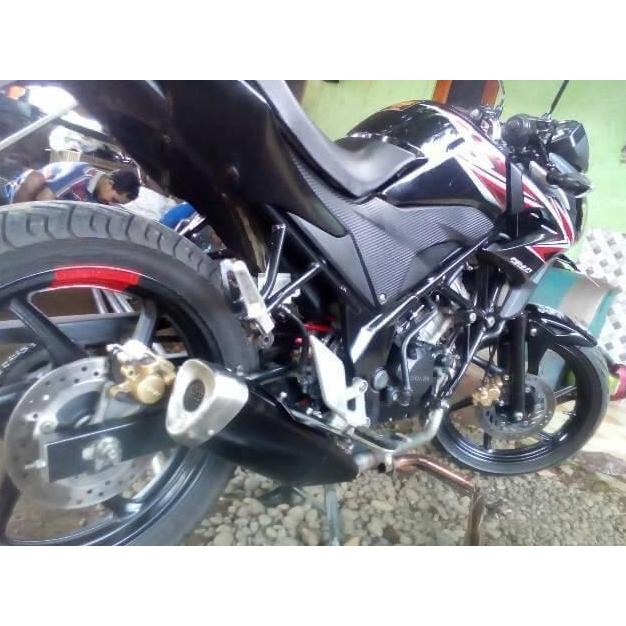knalpot standar racing tipe ori r25 for xabre byson cb cbr150 r r15