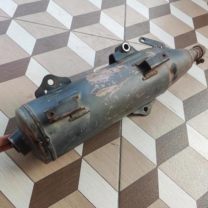slencer knalpot kenalpot yamaha xeon karbu gt 125 ori original standar