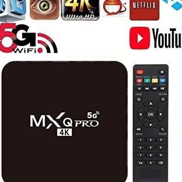 Media Player Tv Box Android Mxq Pro 4K Smart Tv 216 Gb Mxq
