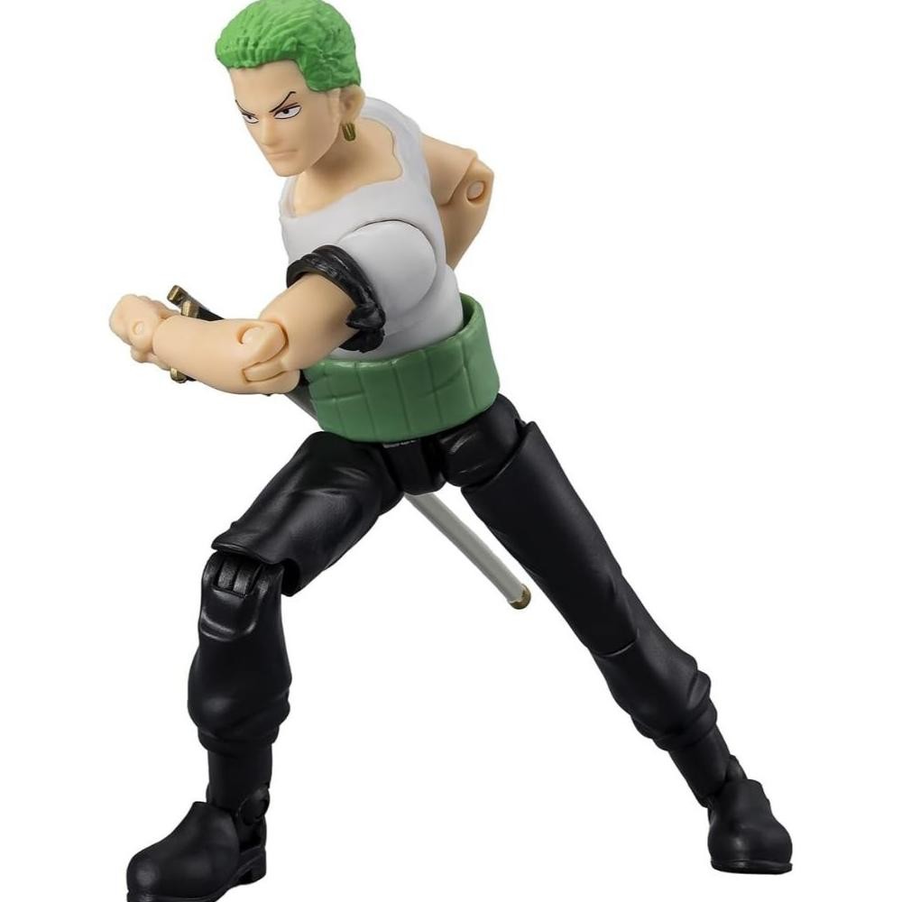 TERJAMIN ASLI BANDAI ULTIMATE LEGENDS ZORO ACTION FIGURE - 12.5CM ZORO ANIME FIGURE WITH 27 POINTS
