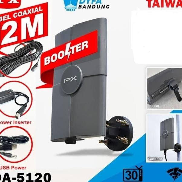 Antenna Px 4K Da5120 Tv Dital Hd Indoor Outdoor Da 5120 Px Da5120