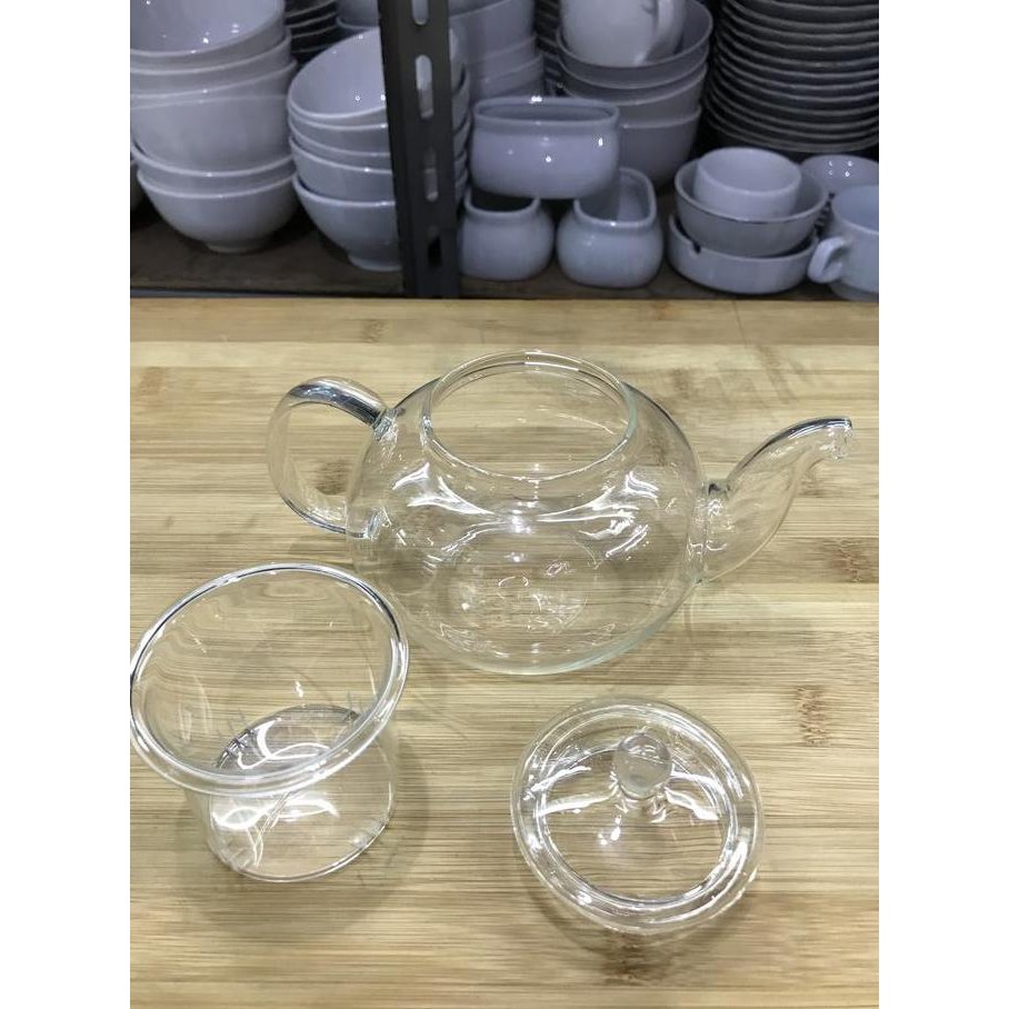 Teko Teh Kopi Beling Kaca 400Ml