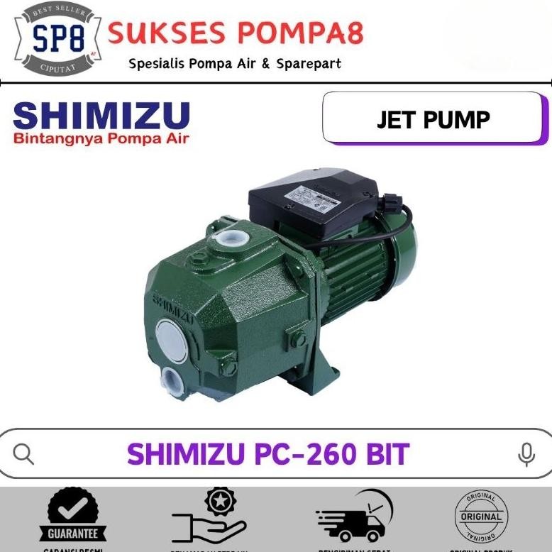 Pompa Air Shimizu PC-260 BIT(NT) Otomatis / Pompa Air Jet Pump