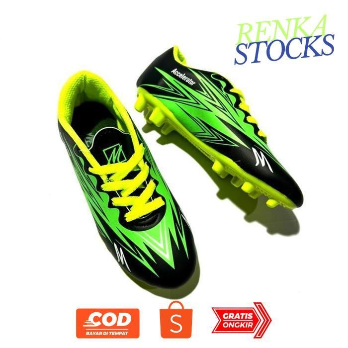 AS25 Sepatu Bola Anak Kulit Terbaru Nyaman Dan Lentur Original