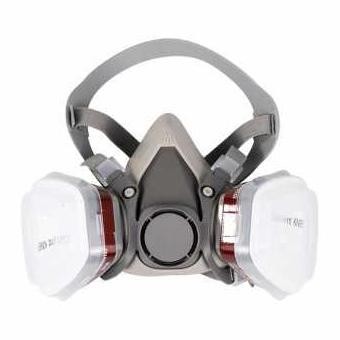 Masker Gas Respirator Gas Mask Anti Dust Masker Cat Kimia Industrial