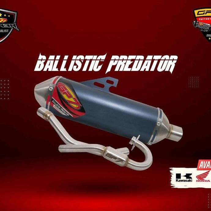 Gp7 New Balistik Predator Standar Klx/Crf Knalpot Murah