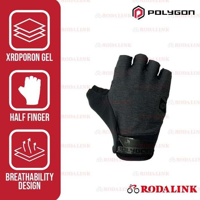 // Polygon Sarung Tangan Sepeda Gunung MTB XC Misty //