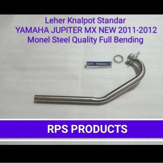 Leher Knalpot Standar Yamaha Jupiter Mx New 2011 2015 26 Mm Monel Steel Quality Full Bending Ulem Te