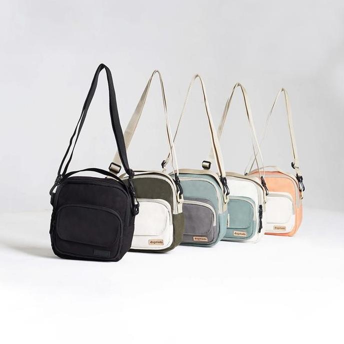 Tas Selempang Pria Wanita - Esgotado - FAIXO QUARENTO - Bahan Kanvas