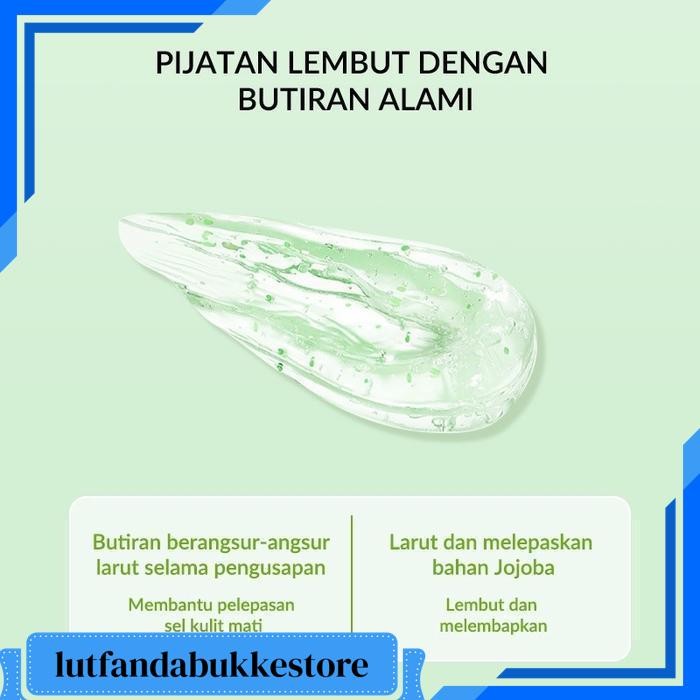 BIOAQUA EXFOLIATING GEL SCRUB WAJAH PEELING GEL NIACINAMIDE BRIGHTENING SMOOTH FACIAL EXFO WAJAH ALO