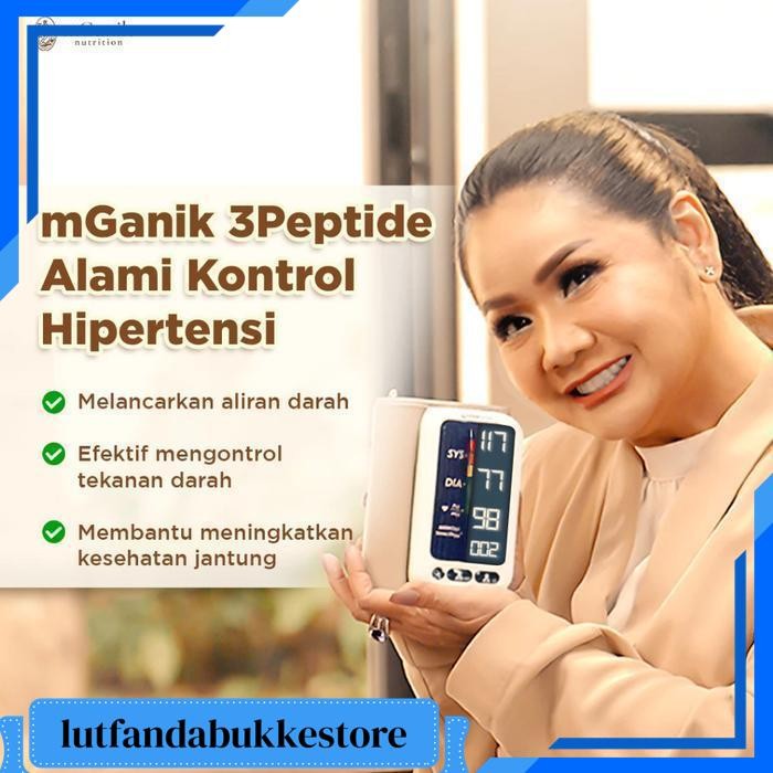 MGANIK 3PEPTIDE PEPTIDE SUPLEMEN JANTUNG APEL MANGGIS MGANIK PEPTIDE BY LUKFAN STORE