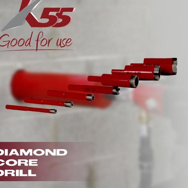 K55 Mata Bor Granit Marmer Keramik 20Mm Diamond Core Drill