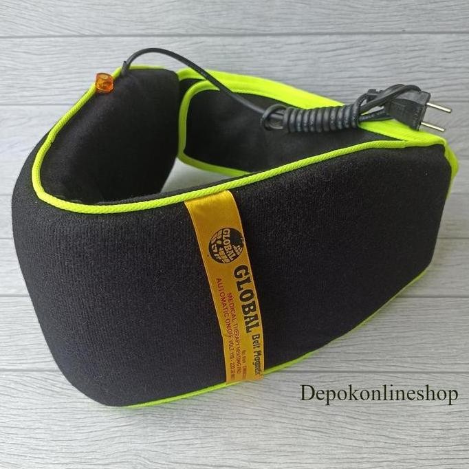 ENRIO TERLARIS Sabuk Bantal Pasir Hangat Elektrik Terapi Penghangat Perut Pinggang Alat Panas Listri