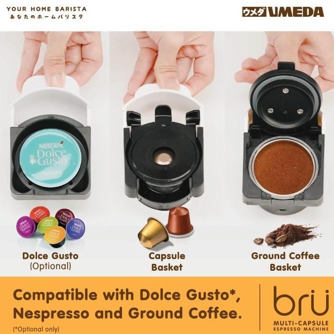 Mesin Kopi Otomatis Umeda Bru Coffee Maker Multi Capsule Coffee