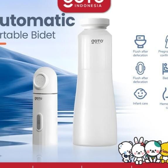 Goto Spritz Bidet Semprotan Cebok Otomatis Toilet Portable Travel