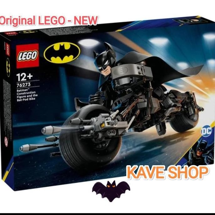 LEGO 76273 : Batman Construction Figure and the Batpod Bike