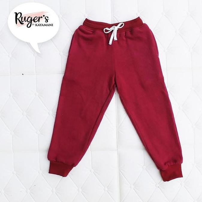 Rugers By Kayamani - Jogger Panjang Anak - Maroon