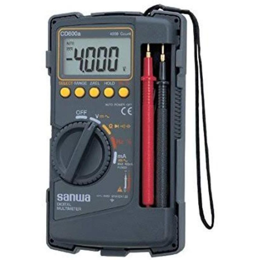 SANWA CD800A / MULTIMETER DIGITAL SANWA/ AVOMETER SANWA DIGITAL ORIGINAL DAN TERPERCAYA