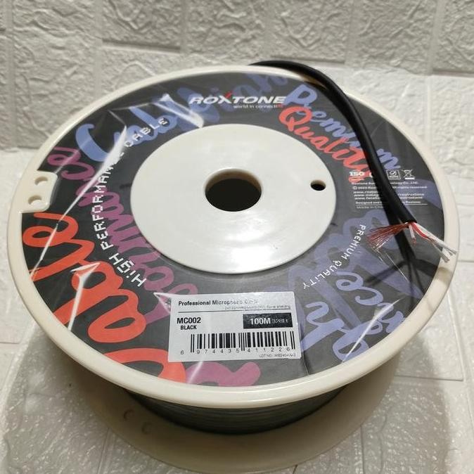 Jual Kabel Mic Stereo Profesional Roxtone Mc002 Original