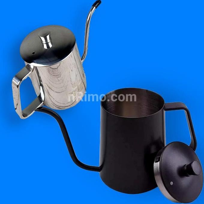 Teko Kopi Leher Angsa Stainless Steel Gooseneck Kettle Coffee Ketel
