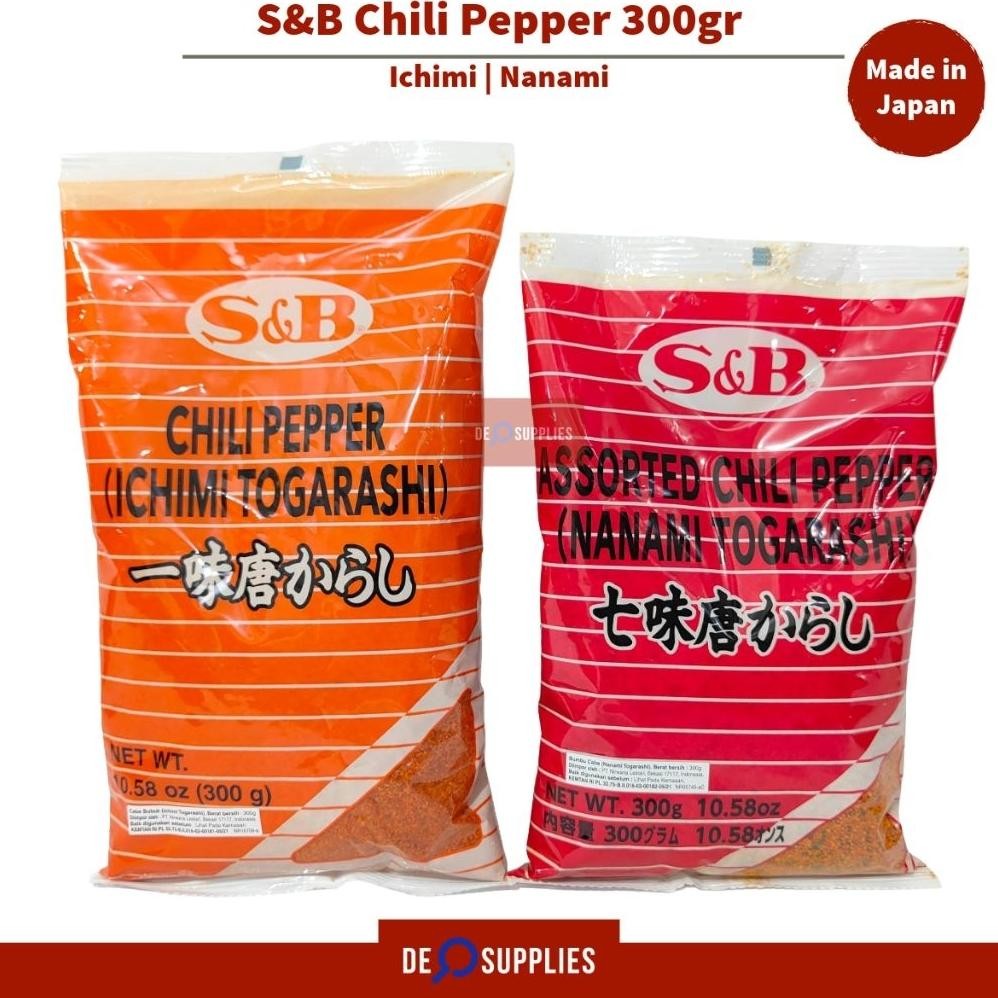 SB Ichimi Togarashi Nanami Togarashi Shichimi 300gr Cabe Bubuk Bumbu Jepang