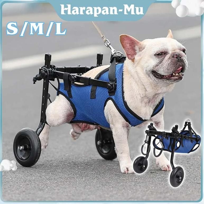 UGNDA Alat Bantu Jalan Anjing Kucing / Kucing Anjing Hind Legs / Kursi Roda Hewan