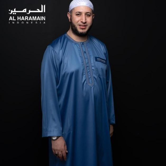 Al Haramain Jubah Gamis Pria Remaja Dewasa Bordir 13 D Putih Coklat Tua Coklat Susu Coklat Gold U Ge