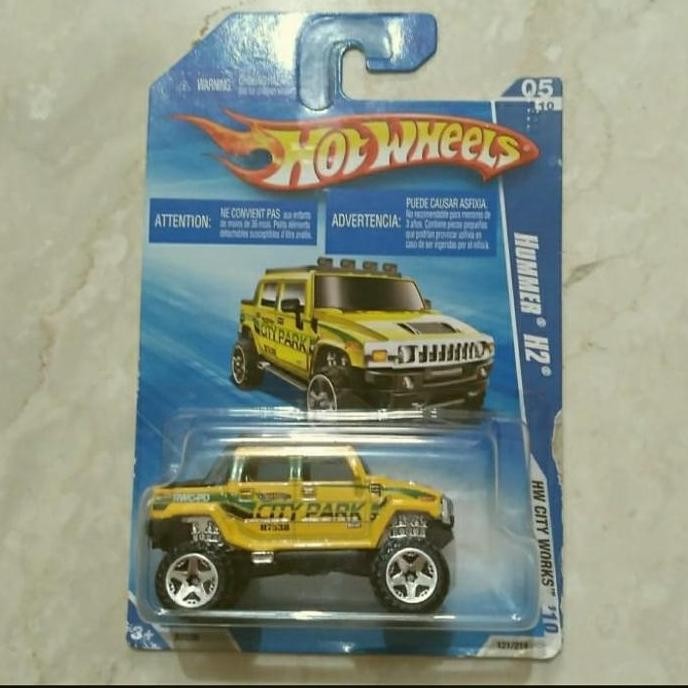 hotwheels hummer h2 city works