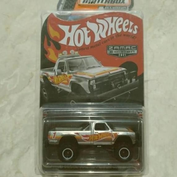 hotwheels 1980 dodge macho power wagon zamac