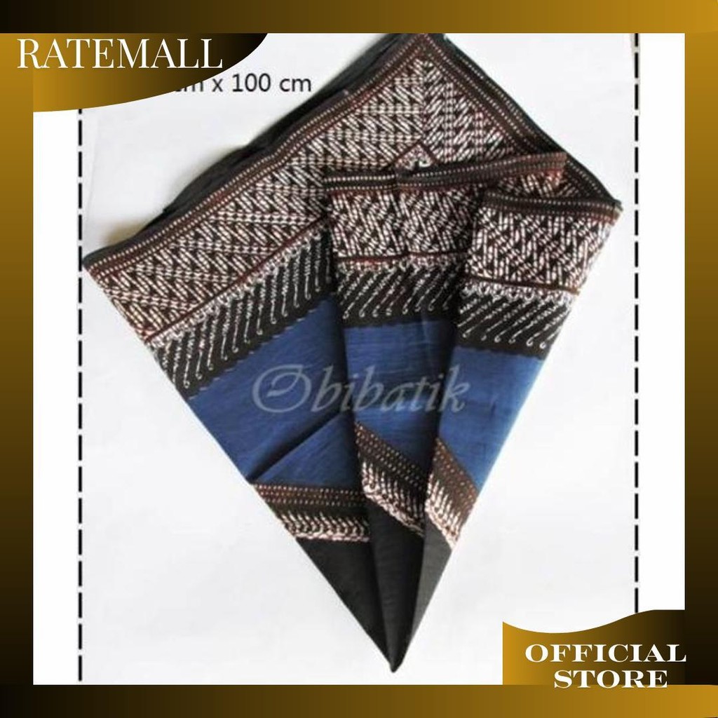 Udeng Batik Print Ikat Kepala Segi Empat Promo