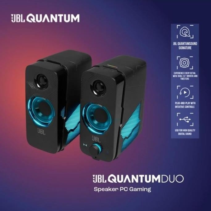 HARGA DISC - JBL Quantum Duo Speaker PC Gaming JBL