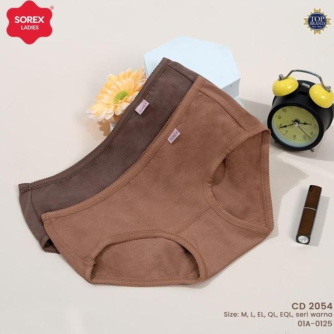 Promo Sorex Cd Basic Midi Wanita Katun Mix Cd 2054 Cod