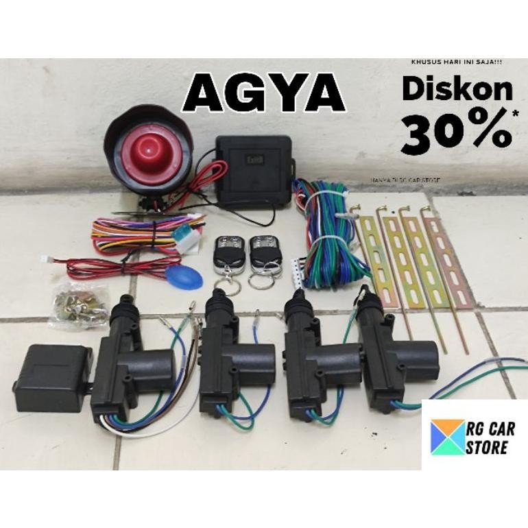 albertGokil- ALARM CENTRAL LOCK MOBIL AGYA- PAKET ALARM CENTRAL LOCK MOBIL TOYOTA AGYA