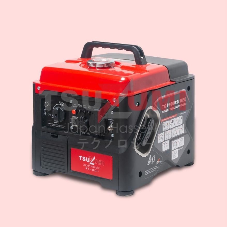 albertGokil Genset CAMPING 1000 watt Genset Koper 1000 watt silent inverter GENSET MURAH Tsuzumi Jap