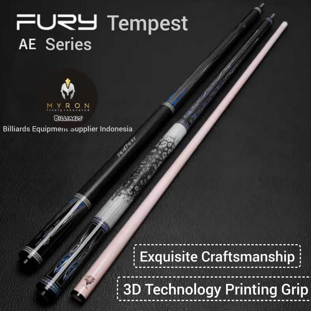 albertGokil- Stick Billiard Fury Tempest AE Series~AE-4~AE-5~AE-6