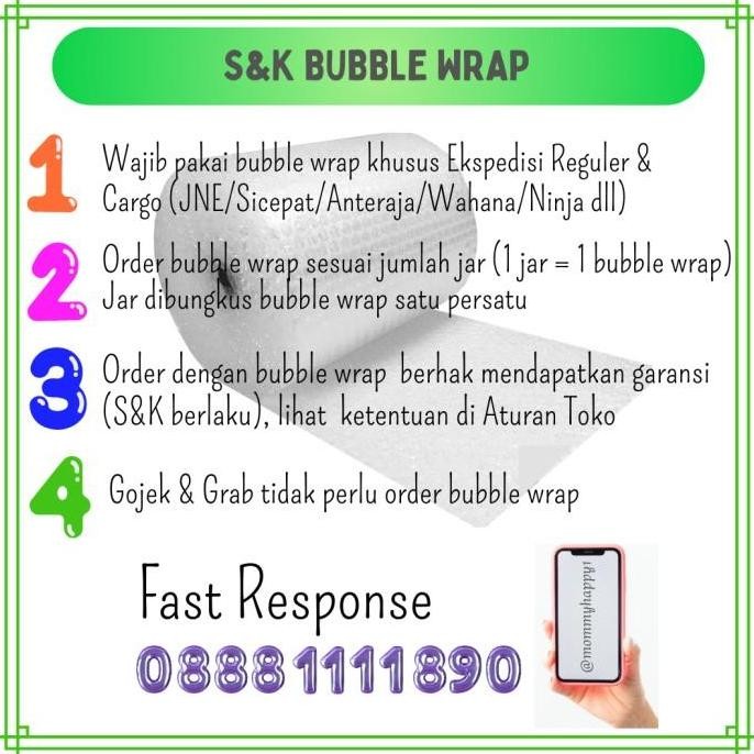 ULR250 | Jar Kaca / Toples 250 ml Tutup Ulir Aluminium - Tutup Gold,Tanpa Bubble