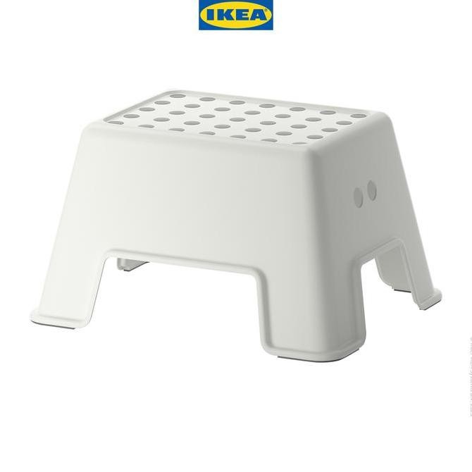 IKEA BOLMEN Bangku Tangga Serbaguna Plastik Furniture